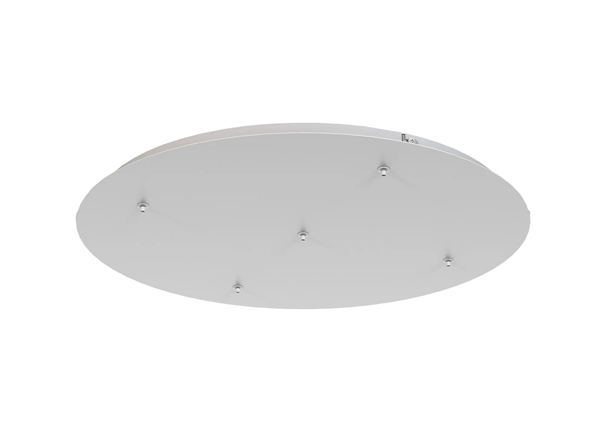 M8262  Elsa 5 Hole 600mm Round Canopy Kit White